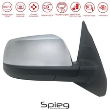 Passenger Side Mirror for 2014-2021 TOYOTA TUNDRA BSM Memory Power Fold 18pin