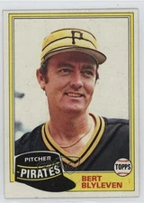 1981 Topps Bert Blyleven #554 HOF