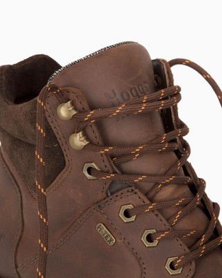 Hoggs of Fife Triton Pro Arbeitsstiefel Crazy Horse braunes Obermaterial Leder, voll wate