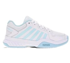 k-swiss Sneakers shoes women size 6 98552-175-M LOWF23/118 White/blue