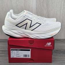 New Balance Fresh Foam x 1080v14 Size 9.5 Mens White Blue Beige Running Shoes