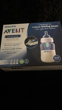 New Clear Philips Avent Anti-colic Bottle With AirFree vent - 9oz/3pk - NWT