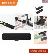 Elegant Silicone Faucet Mat for Kitchen  Bathroom - Heat-resistant  Versatile