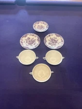 bristol crown ducal england Plates And Small Bowls