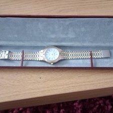 Ingersoll Women’s Quartz Two-Tone SS Bracelet Watch, Roman Dial, Box