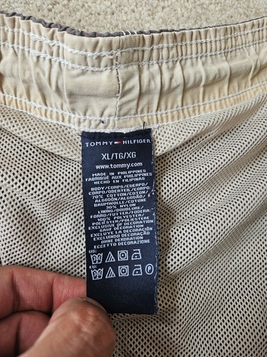 Men's Tommy Hilfiger Grey Swim Shorts Summer Holidays Travel Size XL - Picture 3 of 5