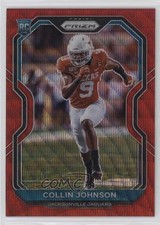 2020 Panini Prizm Rookie Red Wave Prizm /149 Collin Johnson #353 13c1