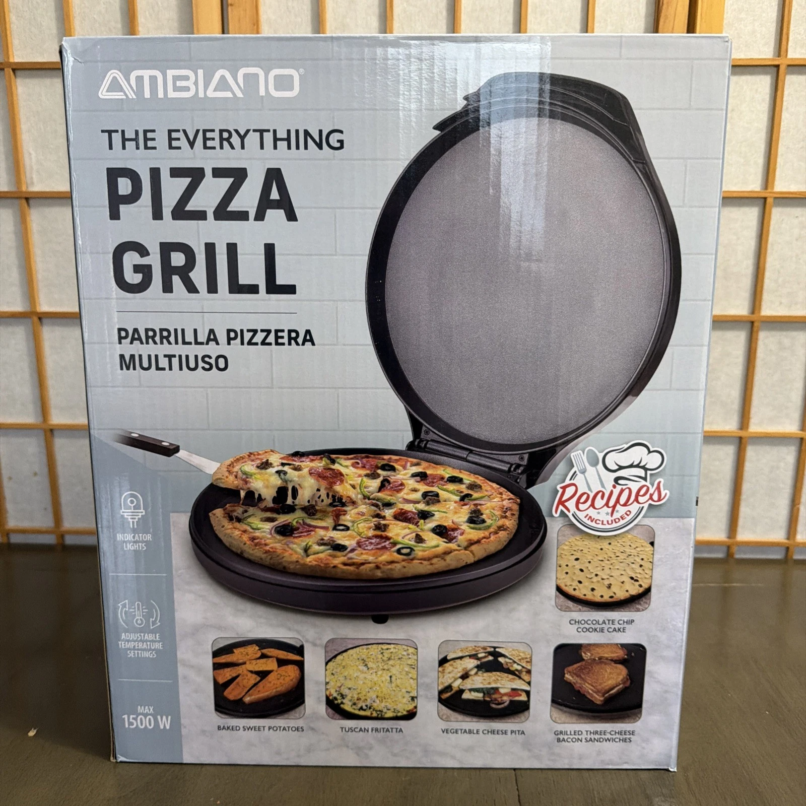 Ambiano The Everything Pizza Grill