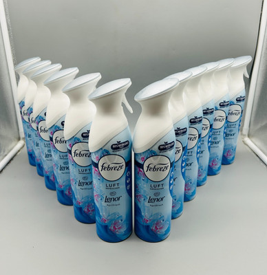 Febreze Lenor Aprilfrisch Lufterfrischer Raumspray bekämpft Gerüche 12x 300ml