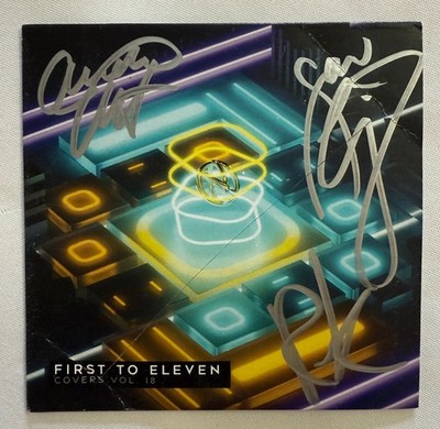 First to Eleven Covers Vol 18 CD Cardboard Sleeve Autographed (No CD)