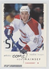 2002-03 Upper Deck Artistic Impressions Rookie Images Ron Hainsey #100 w8u