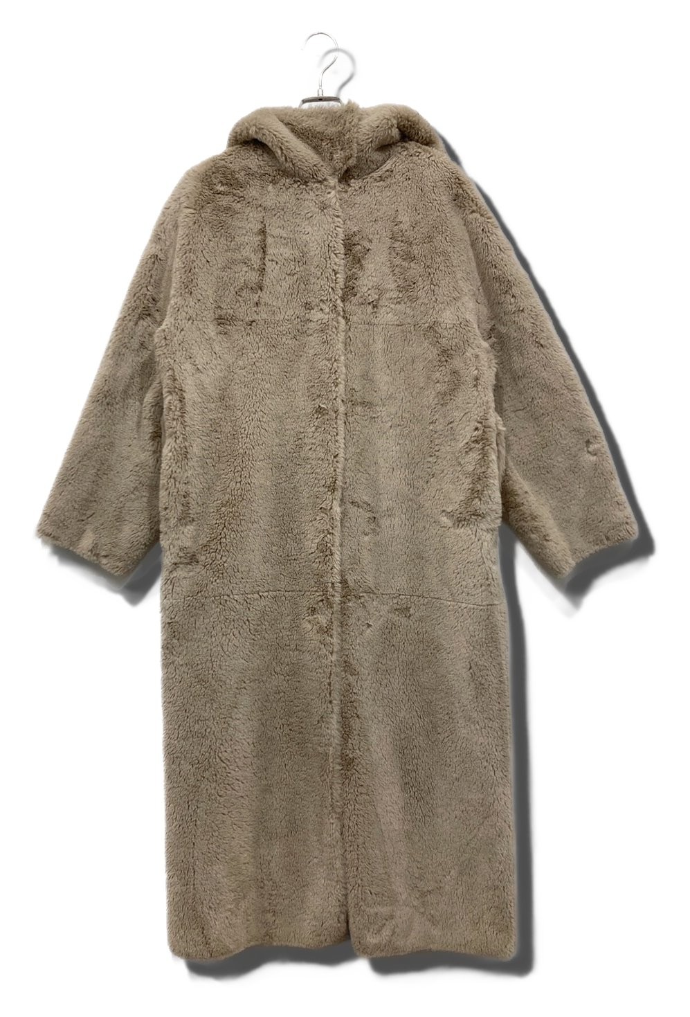 Ameri HOOD REVERSIBLE FAKE FUR COAT 1320790710 Be… - image 1