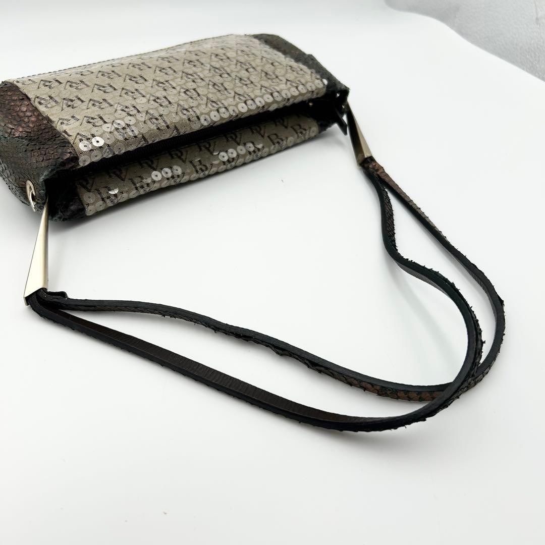 Bottega Veneta Sequin Python Pouch Accessory Rare… - image 7