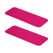 2Pcs 12x5 Inch Felt Base Shaper Bag Bottom Shaper Pad, Fuchsia