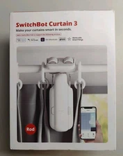 SwitchBot Curtain 3 Automatic Curtain Opener W2400000, White