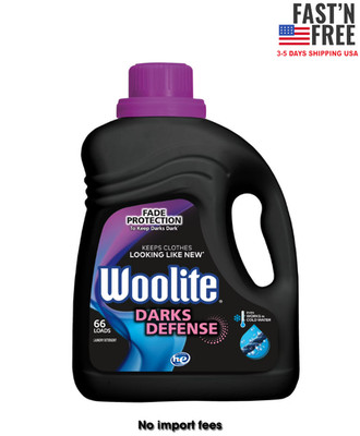 Woolite Darks Defense Liquid Laundry Detergent, 100 fl oz, 66 Loads