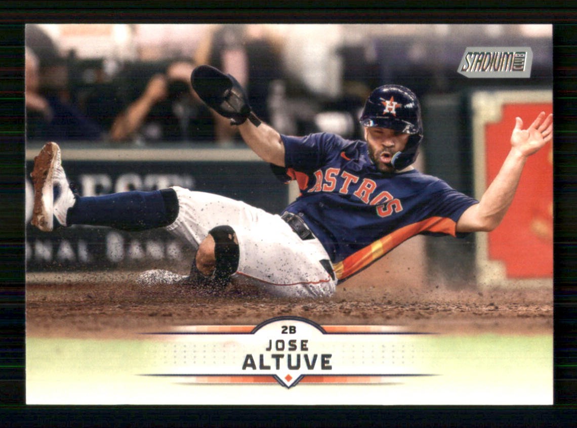 2025 Stadium Club #97 Jose Altuve Houston Astros 68023
