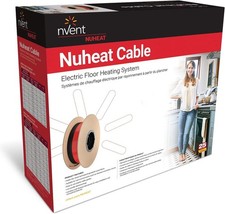 Nuheat cable, 120 V, 30 sq. ft., 2.9 Amps. Cable length 120'- N1C030