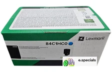 Original Lexmark 84C1HC0 Cyan Toner. New Sealed Box, We Ship Fast!