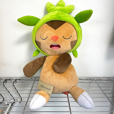 Pokemon Center Chespin Sleeping Happy New Year 2015 Hatuyume Big Plüsch...