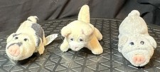VTG 1997 Lot 2 Mini Piglets Baby Pound Puppies Farm Animals One Purines