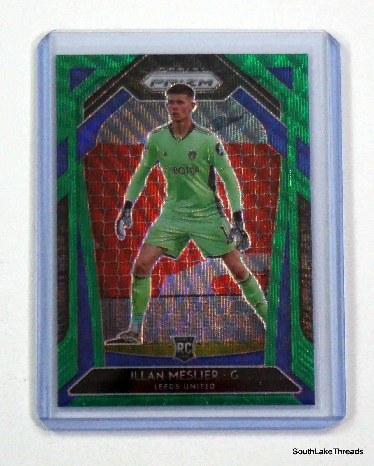 2020-21 Panini Prizm Premier League - Illan Meslier #196 Green Wave ...