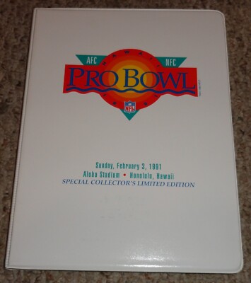 1990-91 Pro Set Football Pro Bowl Set with binder (106 cards) NRMT/MT