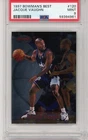 1997 Bowman's Best Basketball Jacque Vaughn #120 PSA 9