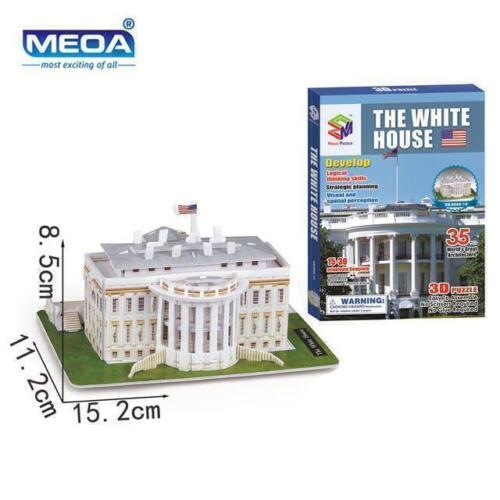 New 3D Puzzle DIY World Famous Architecture Building Puzzles Toys Gift Model - Picture 32 of 58
