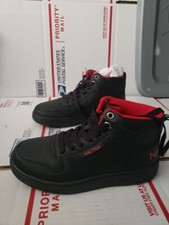 Nautica Oakford Black/red Hi Top Athletic Shoe Lace Up Youth Size 3 New Trl4 334