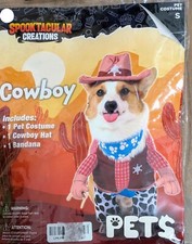 Spooktacular Creations Pet Halloween Cowboy Sheriff Dog Costume Small