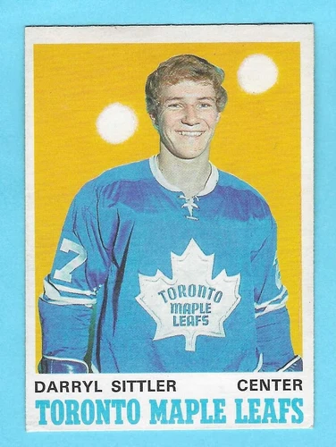 1970-71 OPC 218 Darryl Sittler Toronto Maple Leafs! ROOKIE! NM!  *SET BREAK*