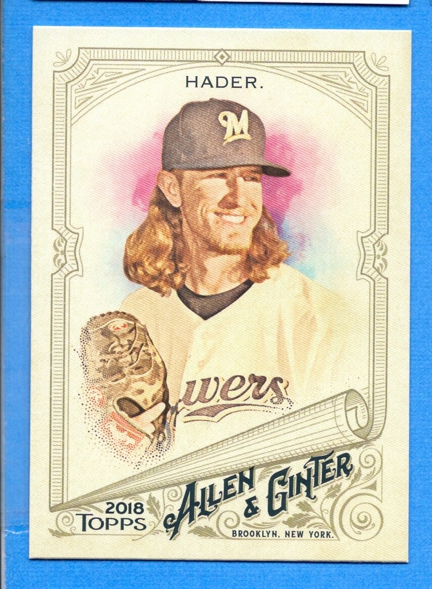 2018 Topps Allen & Ginter #348 Josh Hader SP Brewers