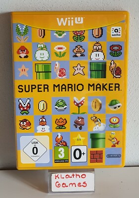 NINTENDO WII U SPIEL  ''SUPER MARIO MAKER '' OVP   C2446