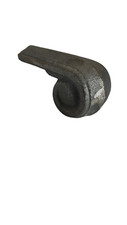 Cast Iron Volute Ends - 1 Pair - Weldable - Works with 1-3/4 Cap Rail