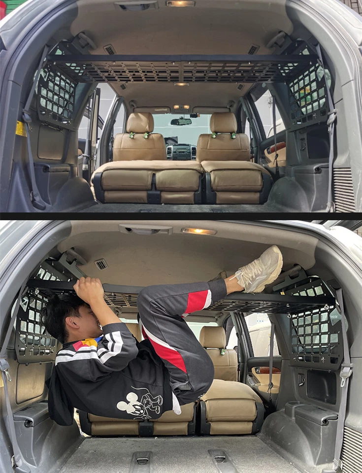 Estante maletero trasero panel molle almacenamiento modular para Lexus GX 470 GX470 2003-2009 Foto 4 de 4