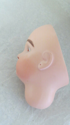 Tête Reproduction Bébé Français JUMEAU – Bouche Fermée – Taille 7 – Porcelaine