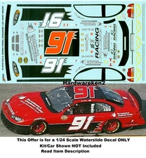 NASCAR DECAL #91 LEUKEMIA SOCIETY BUD SHOOT-OUT 2004 DODGE BILL ELLIOTT JWTBM 