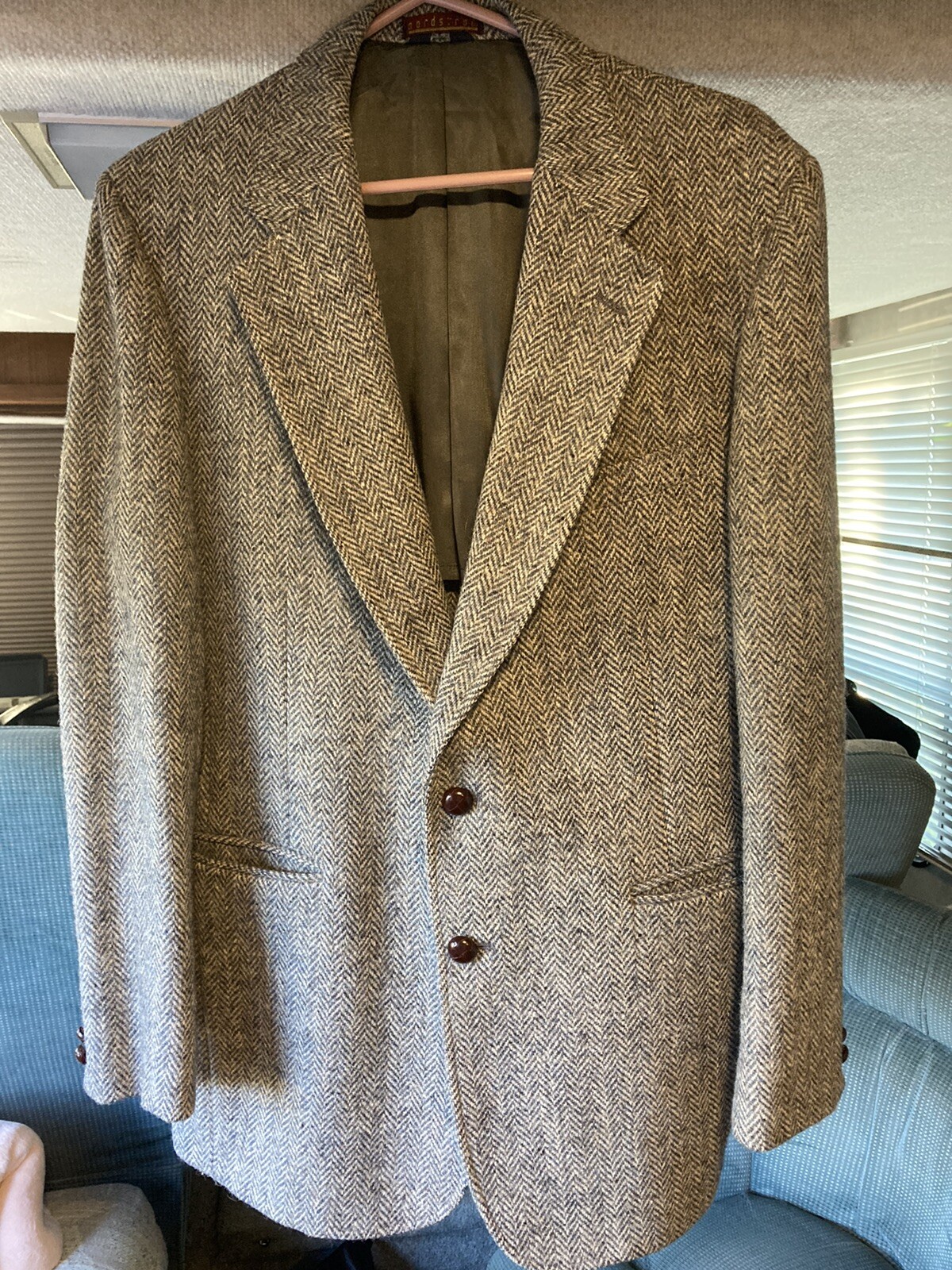 Harris tweed sport jacket 42 E Gem