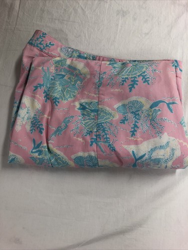 Lilly Pulitzer Women's Vintage Under the Sea Mermaid Pants Size 10 - Picture 9 of 12
