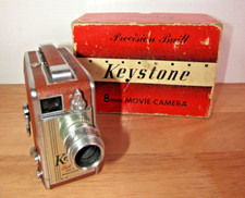 KEYSTONE BEL AIR K-41 8mm Movie Camera 2 Lenses Telephoto in Original Box Manual