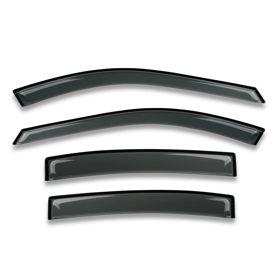 4pcs Sun Rain Guard Vent Shade Side Window Visors fits for 2004 - 2008 Acura TL - Image 2 of 4