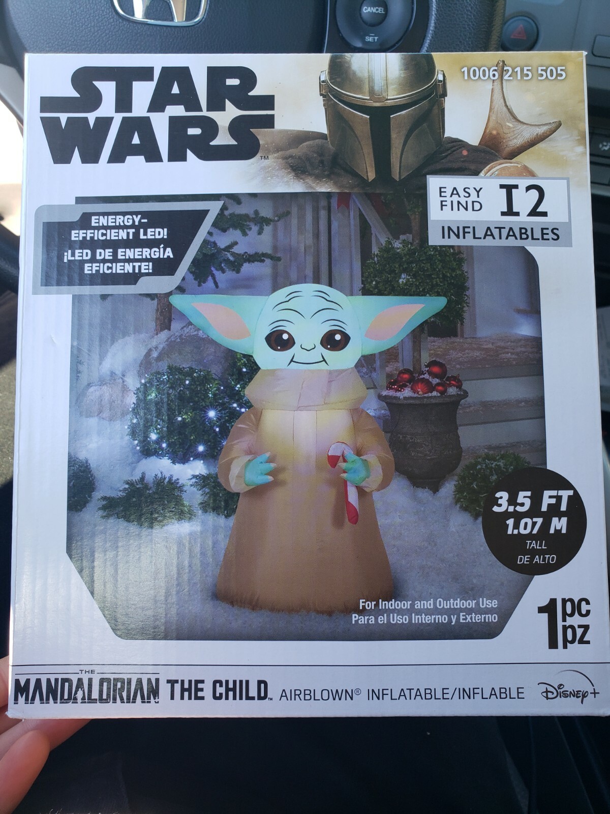 Star Wars Mandalorian The Child Christmas Airblown Inflatable 3.5 Ft 191245192572 eBay