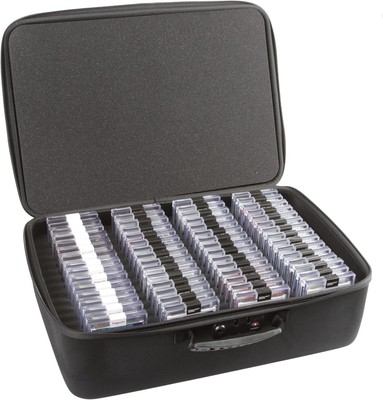 Card Titan Pro One Touch Card Holder with Zipper Lock - Trading Card Storage Box