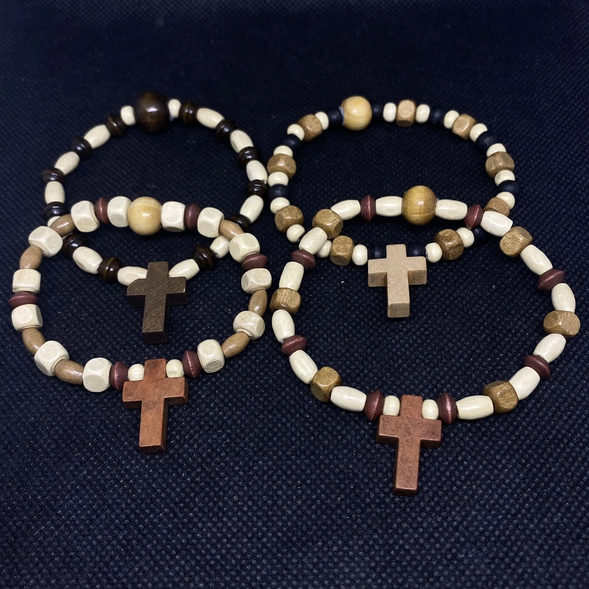 Childs online cross bracelet