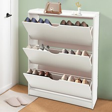 Shoe Cabinet, Shoe Storage Cabinet, Entryway Shoe Organizer Rack