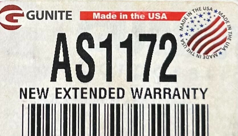 AS1172 Genuine Gunite Automatic Slack Adjuster OEM - New