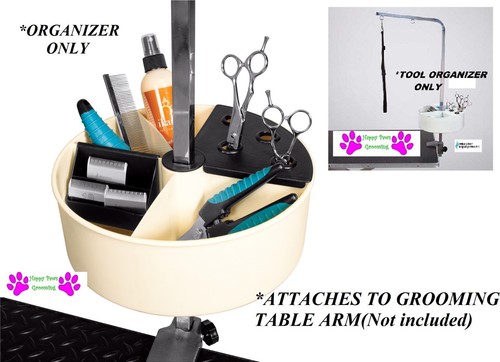 SIDEKICK Pet GROOMING Tool Blade Shear GROOMER ORGANIZER Caddy FOR TABLE ARM - 第 1/4 張圖片