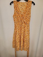 Beachsissi Floral Sleeveless Flowy Summer Lightweight Dress Size Medium