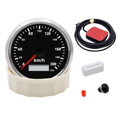 85mm GPS Speedometer Odometer 0-200km/h For Car Truck SUV ATV Motorcycle Boat - Bild 2 von 18